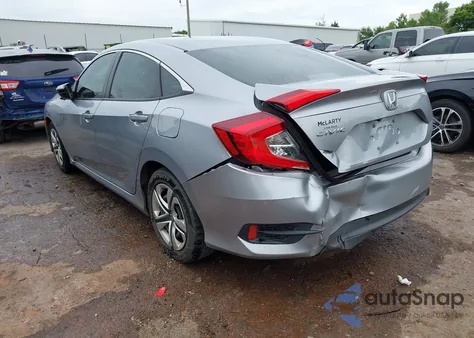2017 Honda Civic Lx из США, поврежденный, VIN 19XFC2F50HE041862